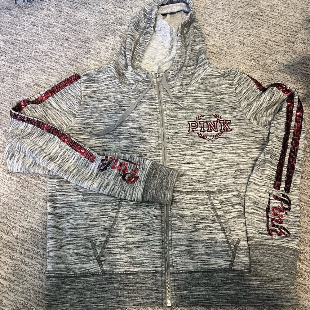 Victoria's Secret Pink Gray Knit